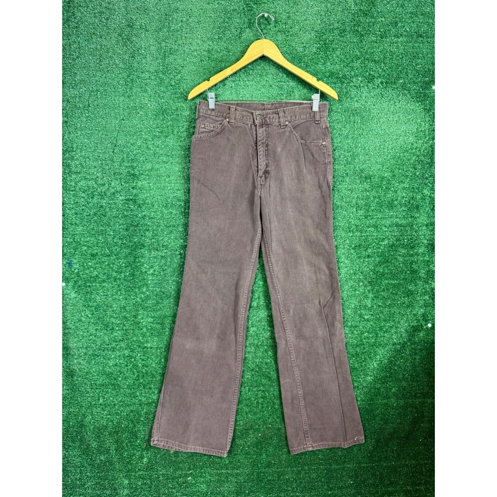 Vintage 90s Levi's Movin On Bootcut Jeans Mens 32x32 Brown USA Outdoor
